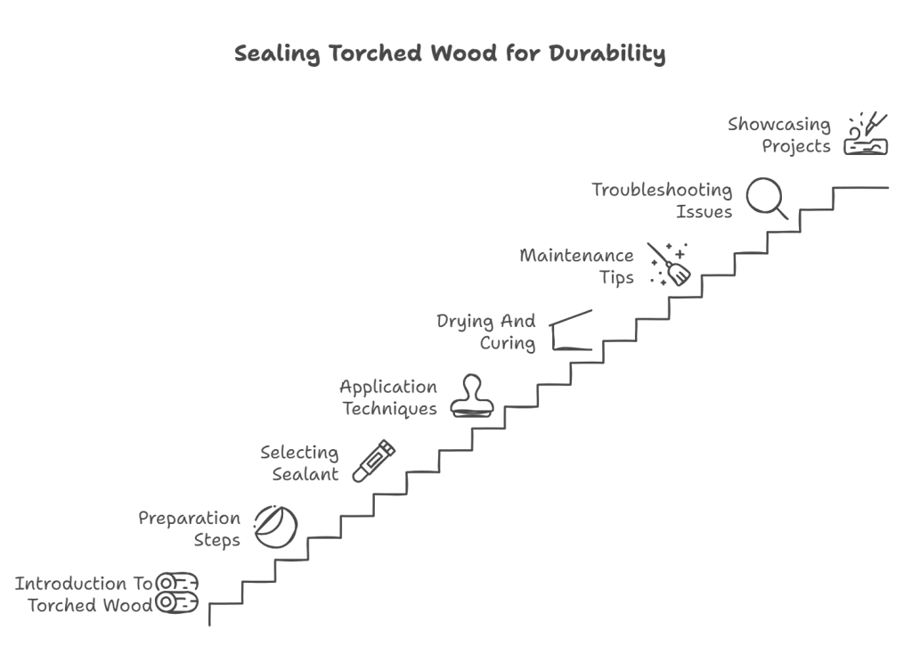 How to Seal Torched Wood