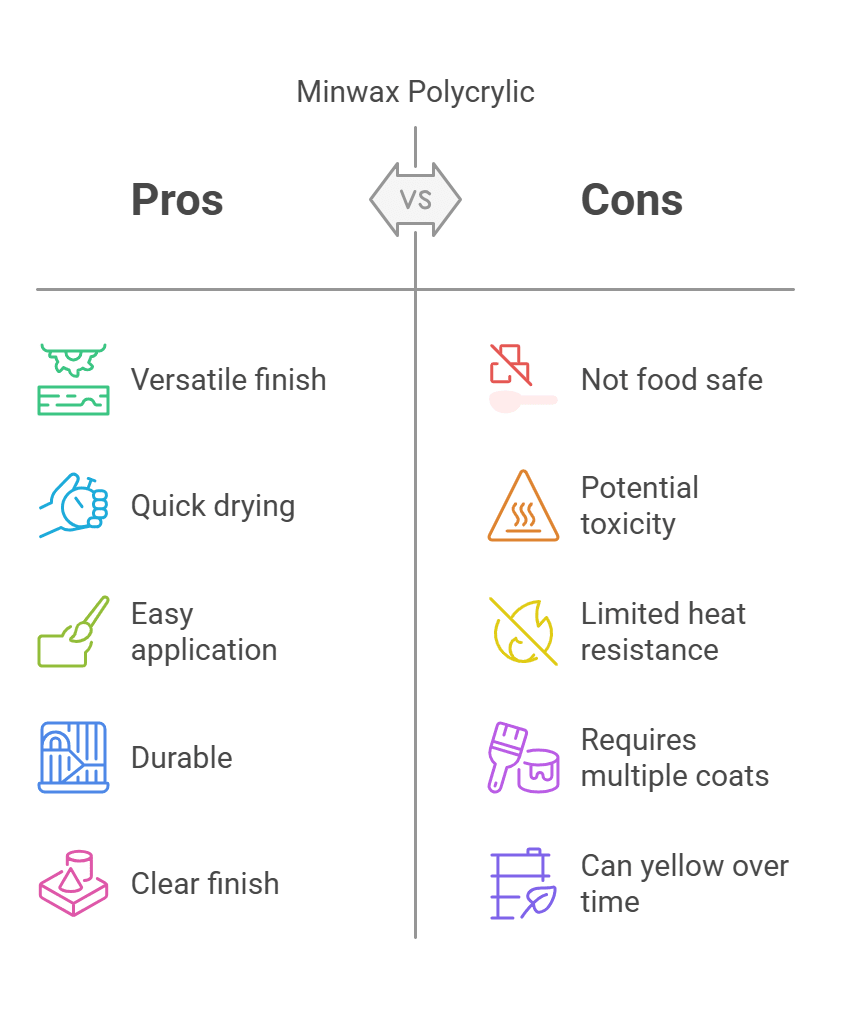 Is Minwax Polycrylic Food Safe