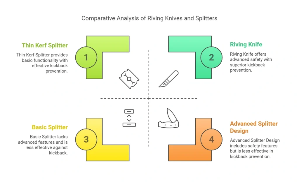Riving Knife Vs Splitter
