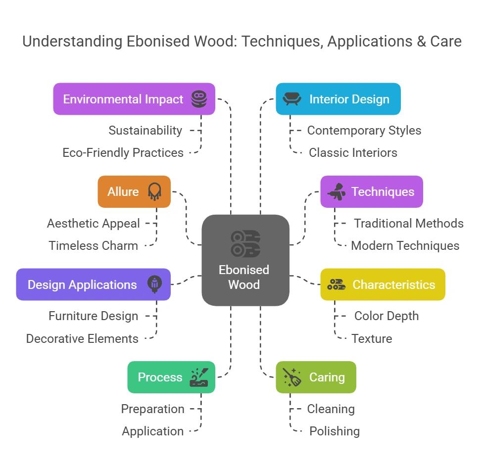 What is Ebonised Wood