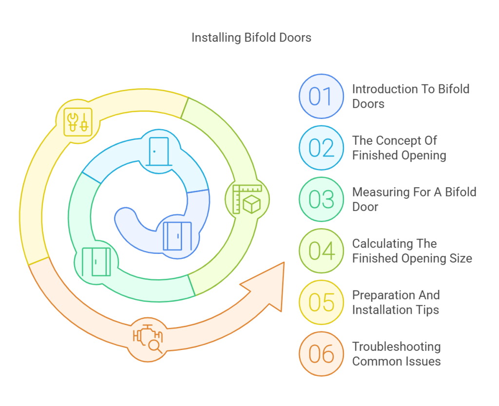 What is the Finished Opening for a Bifold Door