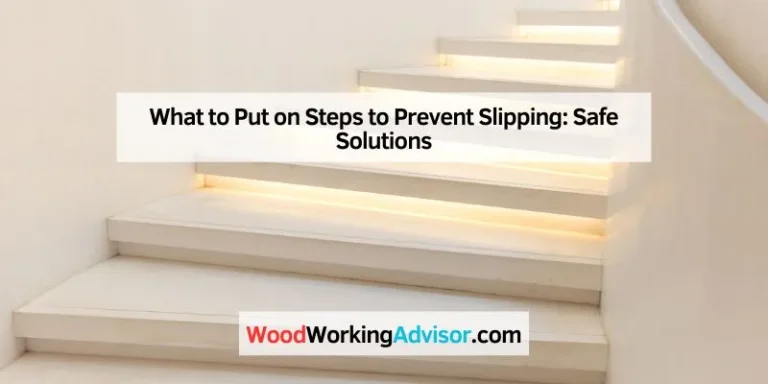 What to Put on Steps to Prevent Slipping