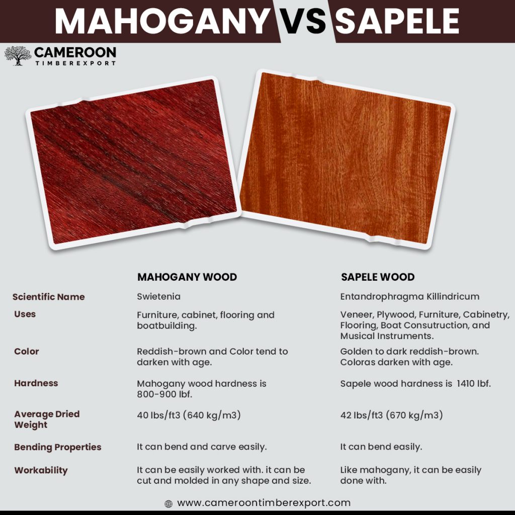 What is the Difference between Mahogany And Sapele
