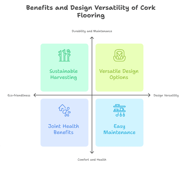 10 Benefits of Cork Flooring & Best Design Ideas