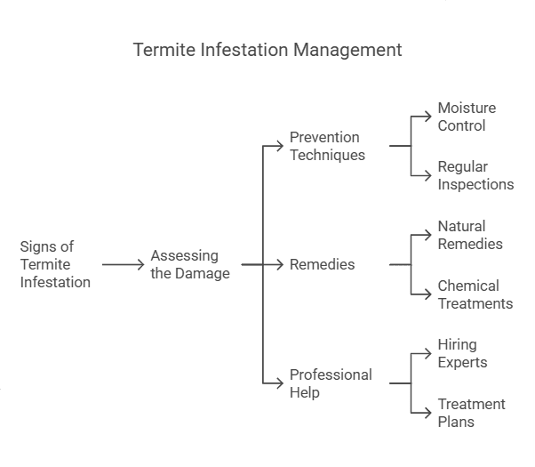 A Lot of Termites Showing in House