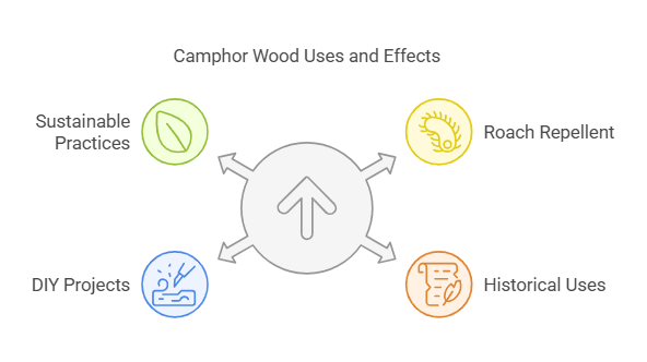 Camphor Wood for Roaches Repellent