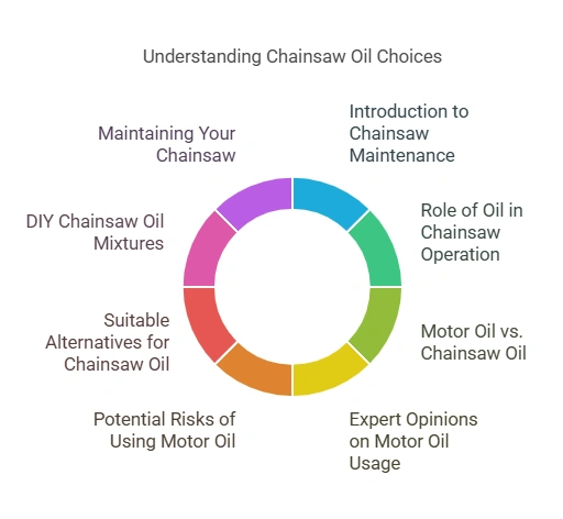 Can I Use Motor Oil for Chainsaw