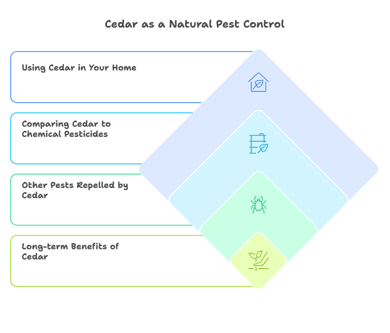 Cedar Repels Roaches