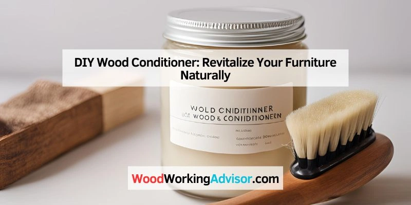 DIY Wood Conditioner