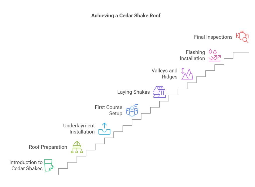 How to Cedar Shake a Roof