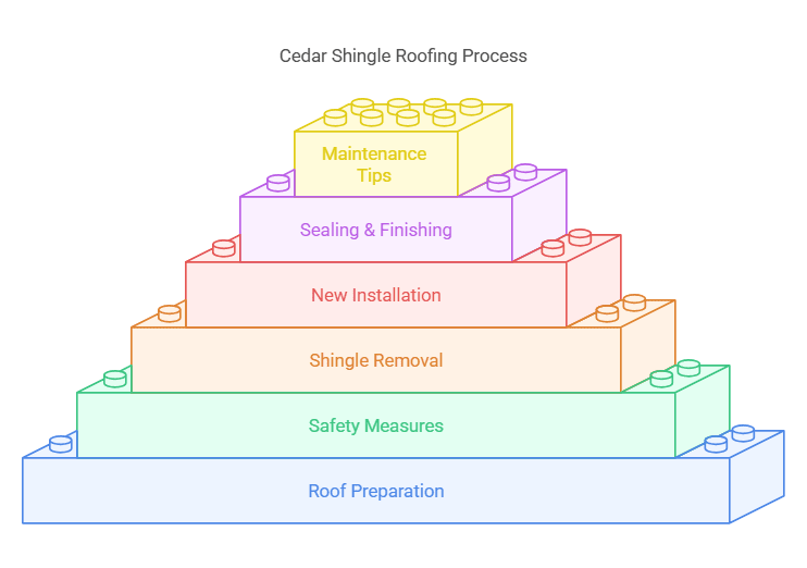 How to Fix Cedar Shingles on a Roof