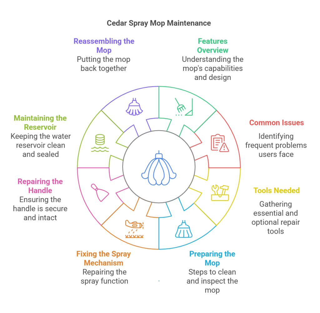 How to Fix Cedar Spray Mop