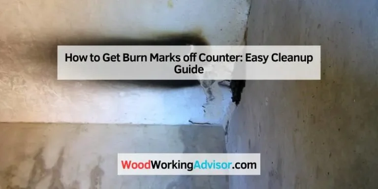 How to Get Burn Marks off Counter