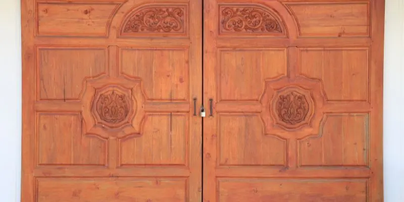 12 Stunning Teak Wood Main Door Designs for Homes