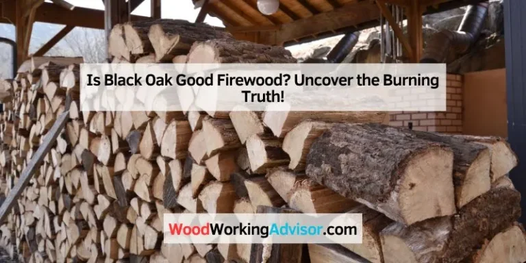 Is Black Oak Good Firewood