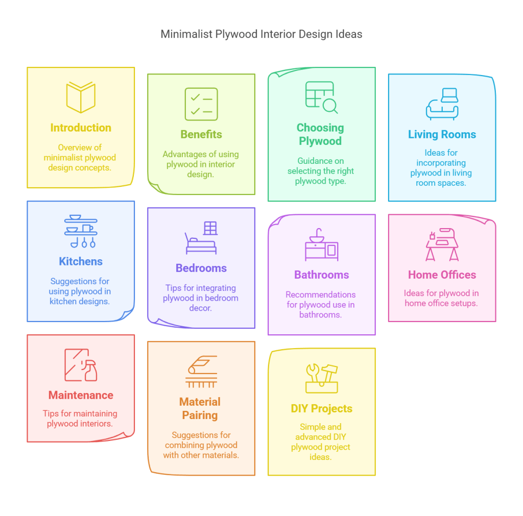 Minimalist Plywood Interior Design Ideas