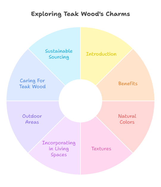 Natural Teak Wood Texture Inspiration for Your Home