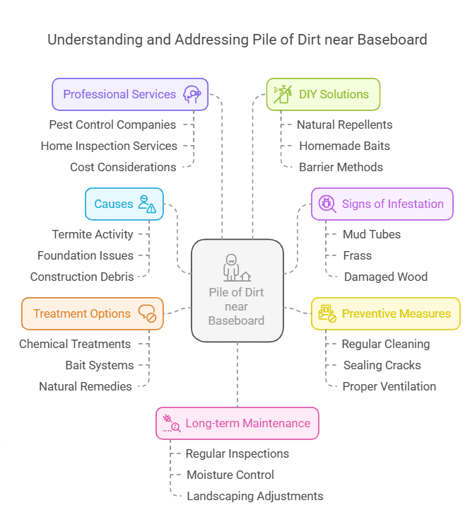 Pile of Dirt near Basebo