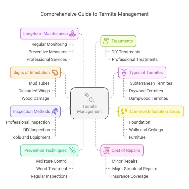 Termite Damage in House