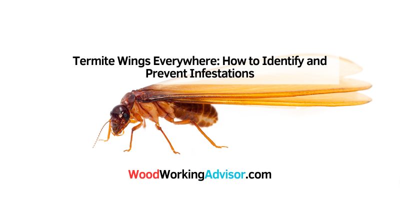 Termite Wings Everywhere