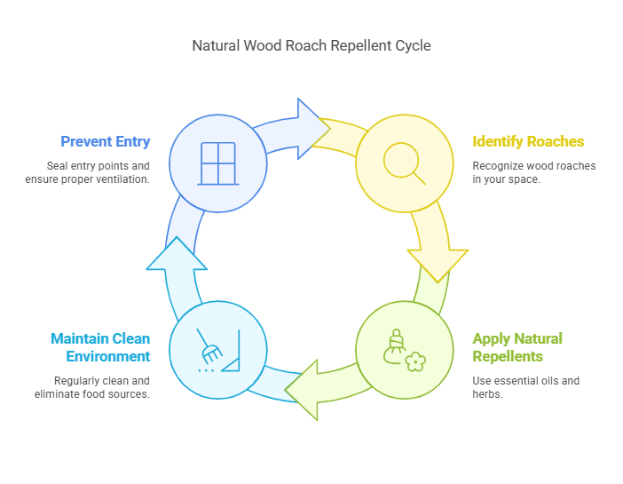 What Repels Wood Roaches