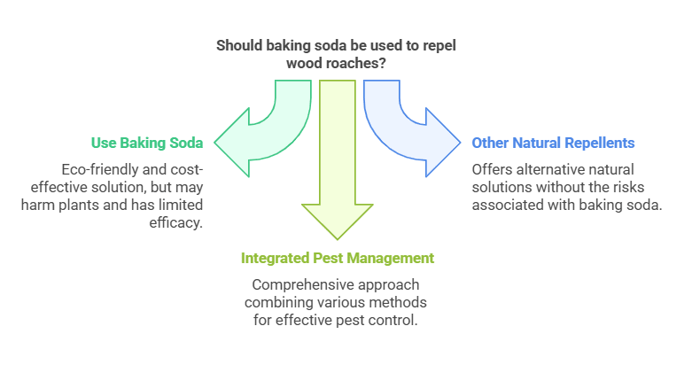 Will Baking Soda in Garden Containers Repel Wood Roaches
