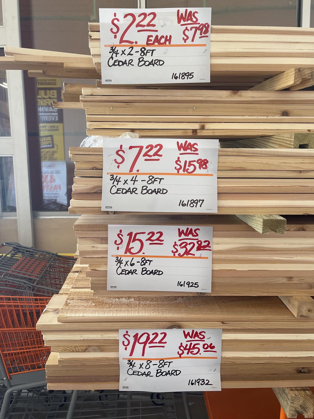 How Much Does Cedar Wood Cost