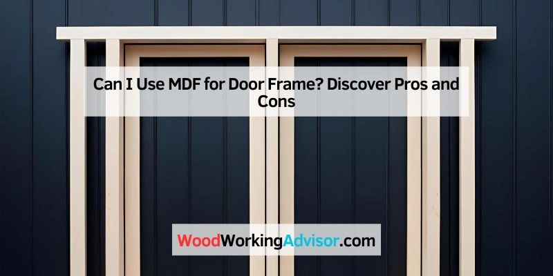 Can I Use MDF for Door Frame