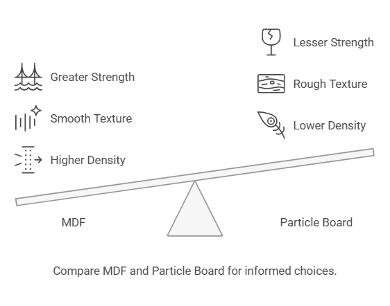 Are MDF and Particle Board the Same