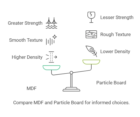 Are MDF and Particle Board the Same