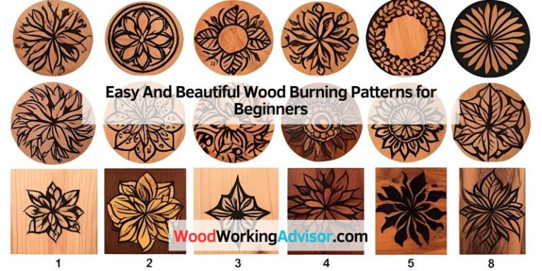 Easy And Beautiful Wood Burning Patterns for Beginners