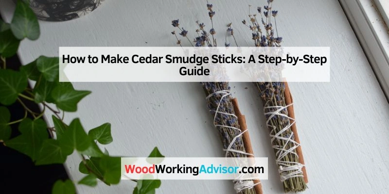 How to Make Cedar Smudge Sticks