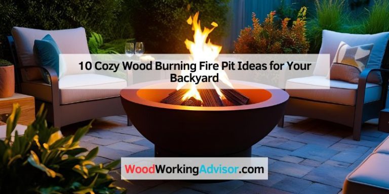 10 Cozy Wood Burning Fire Pit Ideas for Your Backyard