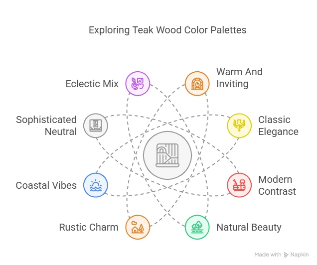 10 Gorgeous Teak Wood Color Palette Ideas for a Timeless Home