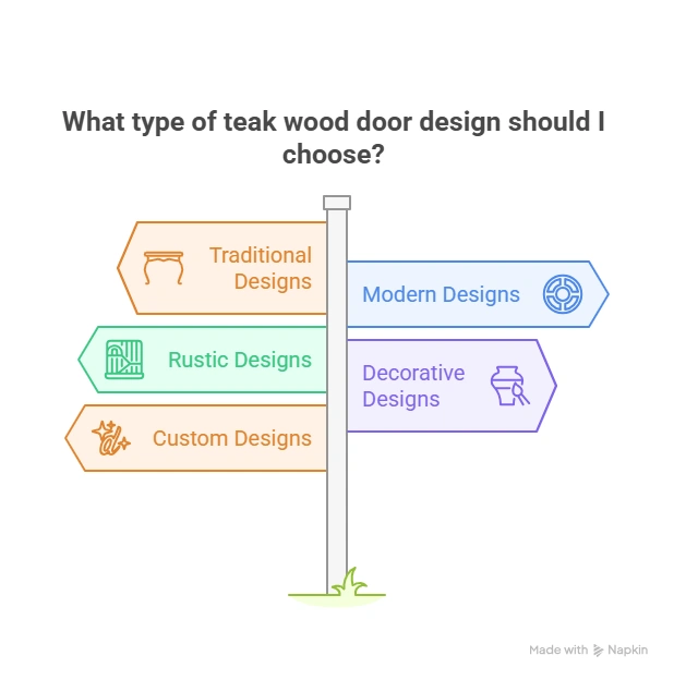 12 Beautiful Main Teak Wood Door Designs for a Classic Look