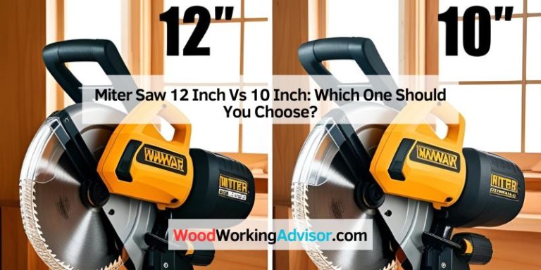 Miter Saw 12 Inch Vs 10 Inch: Which One Should You Choose?