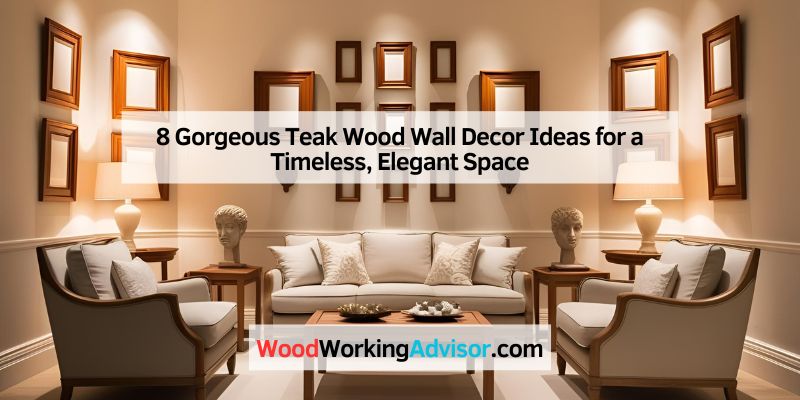 8 Gorgeous Teak Wood Wall Decor Ideas for a Timeless, Elegant Space