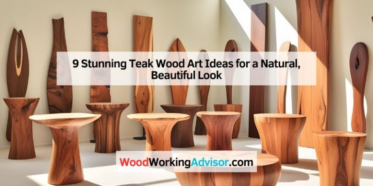 9 Stunning Teak Wood Art Ideas for a Natural, Beautiful Look