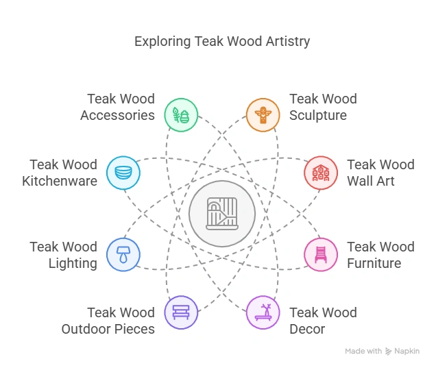 9 Stunning Teak Wood Art Ideas for a Natural, Beautiful Look