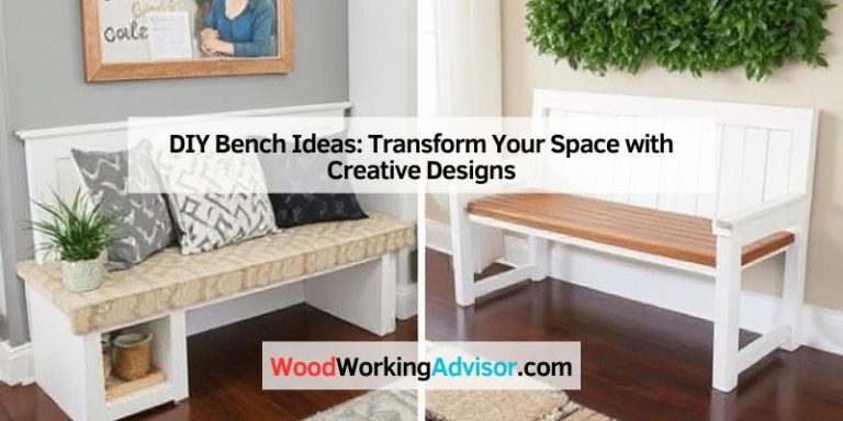 DIY Bench Ideas: Transform Your Space with Creative Designs