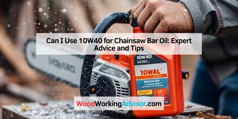Can I Use 10W40 for Chainsaw Bar Oil: Expert Advice and Tips