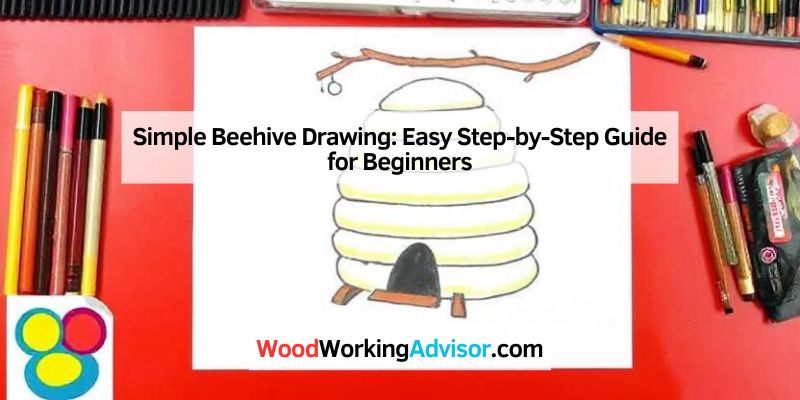 Simple Beehive Drawing: Easy Step-by-Step Guide for Beginners