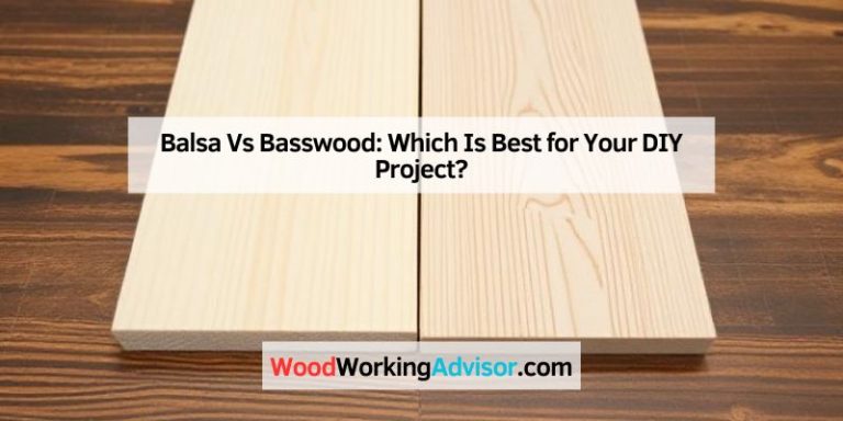 Balsa Vs Basswood: Which Is Best for Your DIY Project?