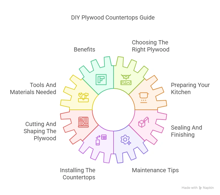 DIY Plywood Countertops: Affordable and Stylish Kitchen Upgrade