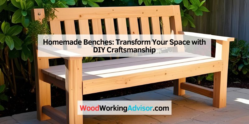 Homemade Benches: Transform Your Space with DIY Craftsmanship