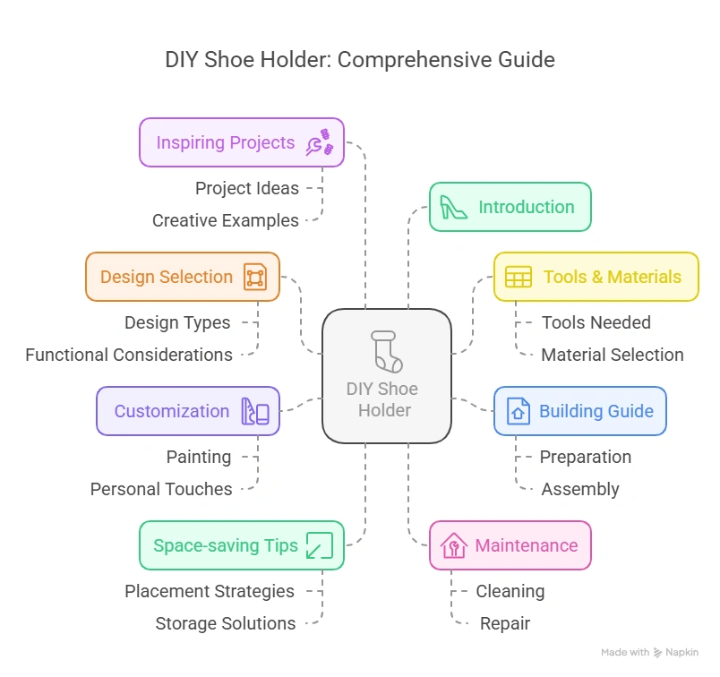 DIY Shoe Holder: Organize Your Footwear with Style and Ease