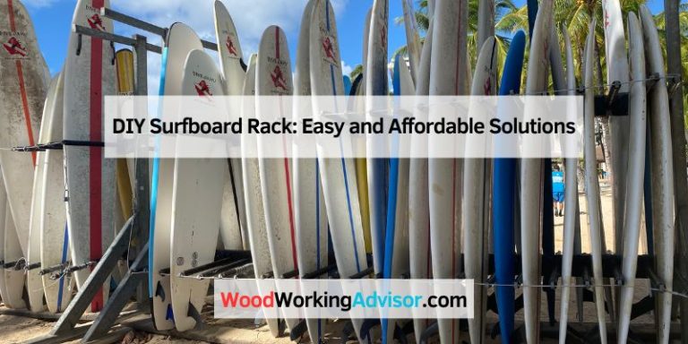 DIY Surfboard Rack
