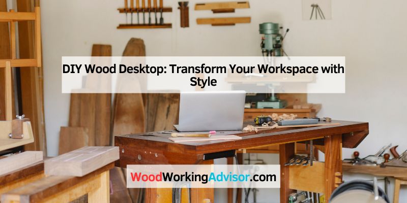 DIY Wood Desktop