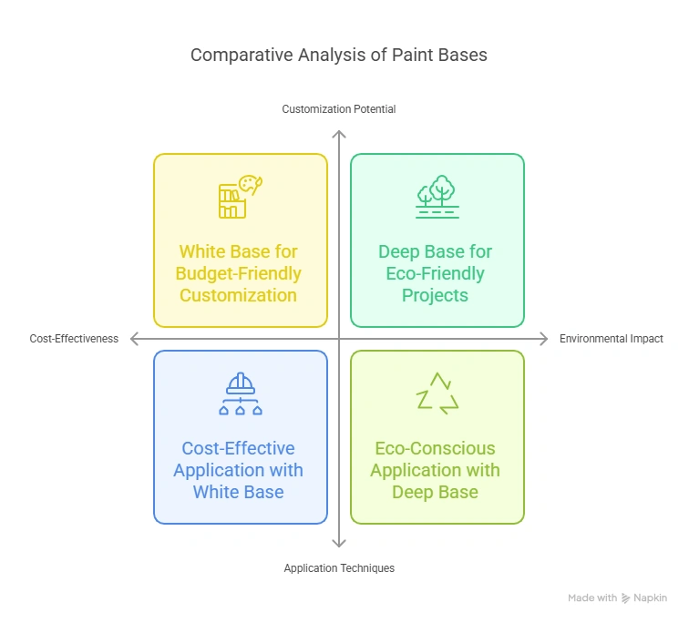 Deep Base Vs White Base: Choosing the Perfect Paint Foundation