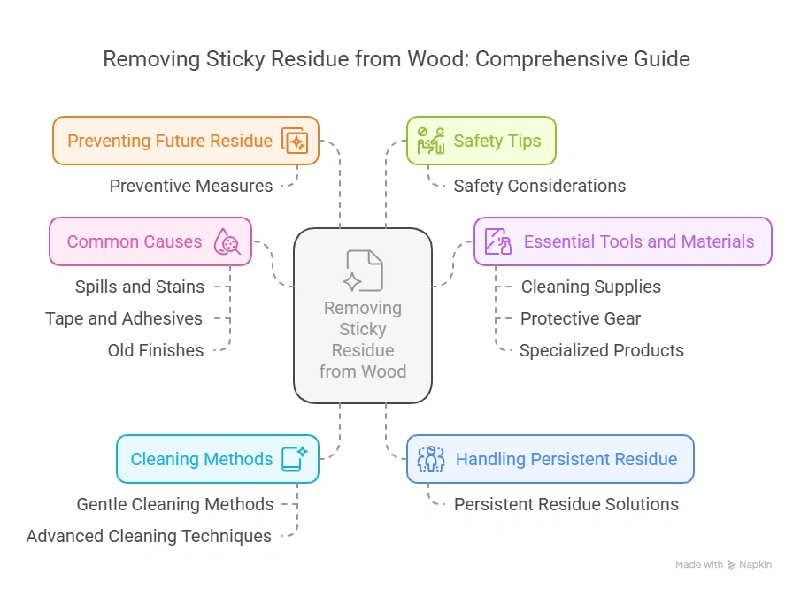 How to Remove Sticky Residue from Wood: Expert Tips & Tricks